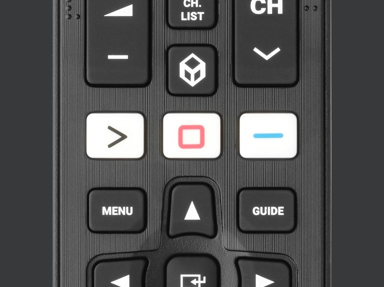 Diaľkový ovládač One For All pre TV Samsung čierny