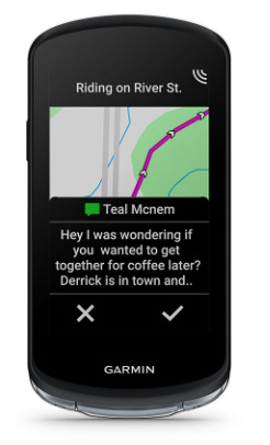 Cyklopočítač s GPS Garmin EDGE 1040 Bundle čierny