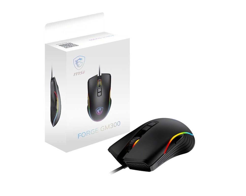 Myš MSI FORGE GM300 čierna Myš MSI FORGE GM300 čierna