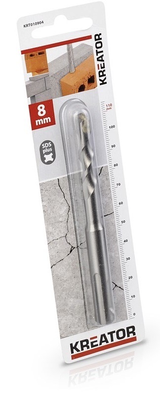 Vrták Kreator KRT010904, 8×110 mm