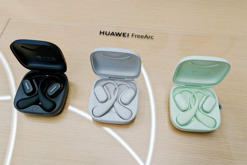 Slúchadlá Huawei FreeArc sivá Slúchadlá Huawei FreeArc sivá