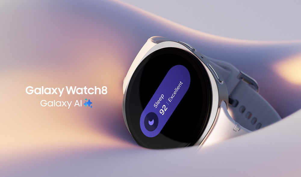 Inteligentné hodinky Samsung Galaxy Watch8 44 mm strieborné