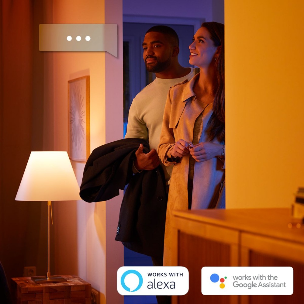 Nástenné svietidlo Philips Hue Liane White and Color Ambiance biele
