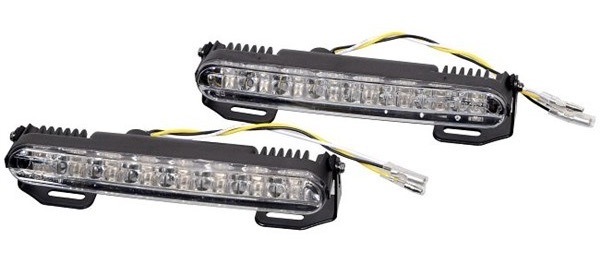 Svetlá denného svietenia Compass RL hom. 16 LED on/off systém DRL