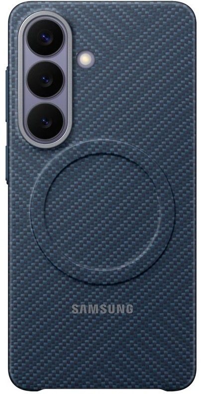 Kryt na mobil Samsung Carbon na Samsung Galaxy S26 modrý Kryt pre mobil Samsung Carbon pre Samsung Galaxy S26 - modrý/fialový
