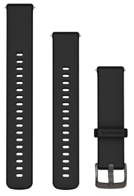 Remienok Garmin Quick Release (18 mm), ComfortFit čierny/sivý Remienok Garmin Quick Release (18 mm), ComfortFit remienok - čierny/sivý