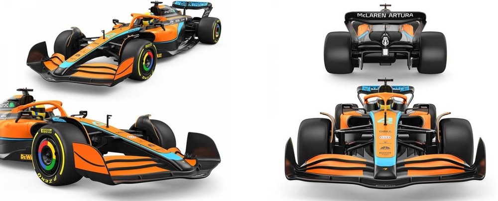 RC auto Rastar McLaren RC model Rastar