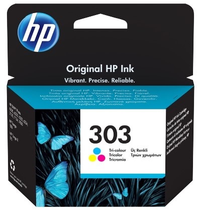 Cartridge HP 303, 165 strán - CMY viacfarebná