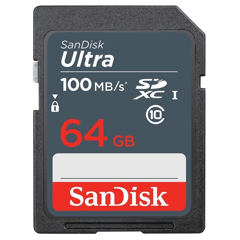 Pamäťová karta SANDISK SDXC Ultra 64GB UHS-I U1 (100R/20W)