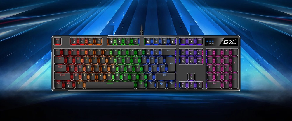 Klávesnica Genius GX GAMING Scorpion K12, CZ/SK čierna Genius GX GAMING Scorpion K12