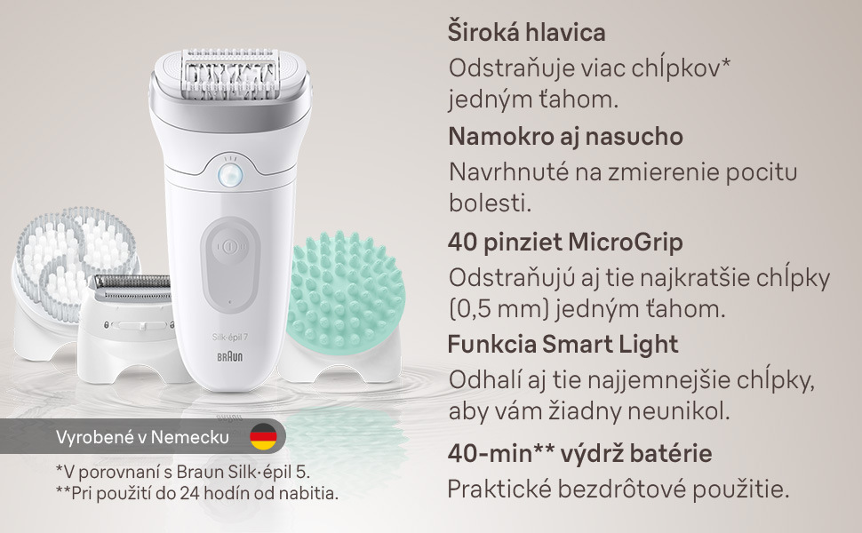 Epilátor Braun Silk-épil 7 SE7-081 Braun SE7-081 Silk-épil 7