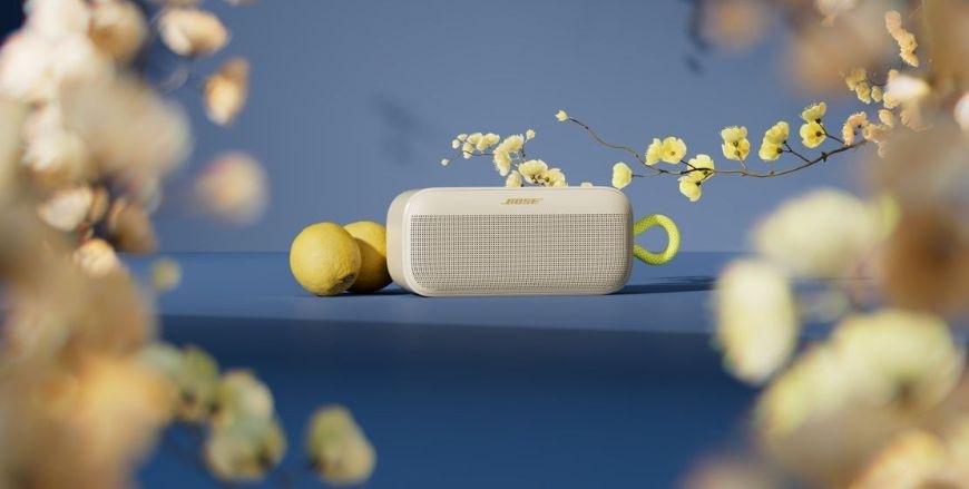 Prenosný reproduktor Bose Soundlink Plus žltý Spárovanie dvoch reproduktorov Bose SoundLink Plus