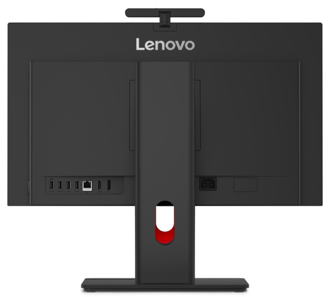 Lenovo ThinkCentre M90a Gen 6 zadná strana All In One s konektormi USB, HDMI a LAN