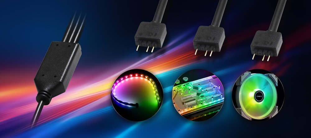 Základná doska ASRock B850 Steel Legend WiFi Cez rozbočovací ARGB kábel je možné pripojiť viac ARGB zariadení pre tvorenie svetelných konfigurácií