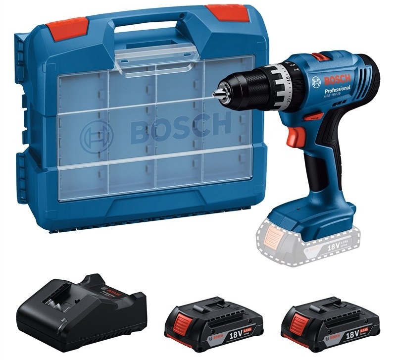 Aku vŕtačka Bosch Professional GSB 18V-25 (s baterií)