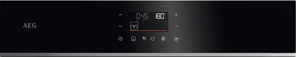 Rúra AEG série 5000 TU5AB43APB čierna Ovládací panel rúry AEG TU5PB43APB séria 5000 SurroundCook