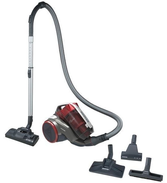 Podlahový vysávač Hoover Chorus CH50PET 011 čierny/červený