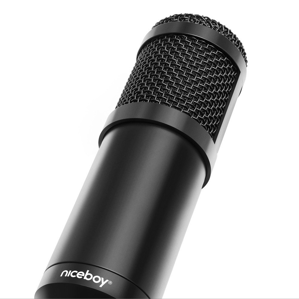 Mikrofón Niceboy VOICE Handle čierny