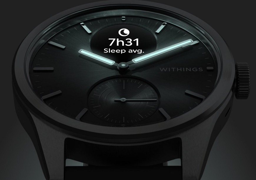 Inteligentné hodinky Withings Scanwatch 2 38 mm čierne Inteligentné hodinky Withings Scanwatch 2 38 mm čierne