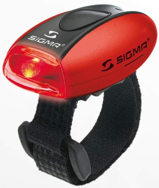 Lampáš Sigma MICRO, na kolo, zadní červená
