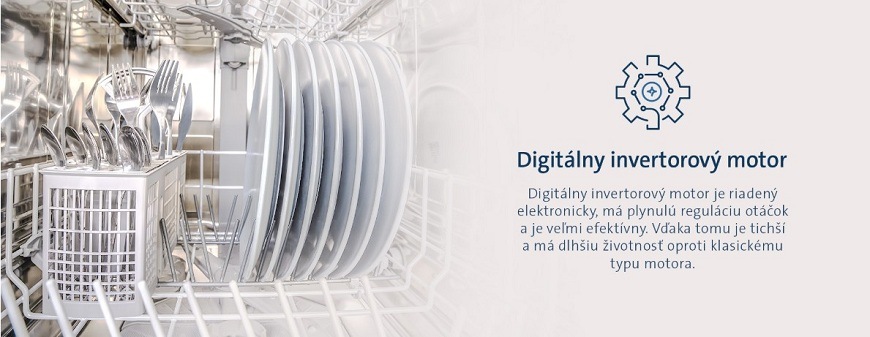Umývačka riadu ETA 338090000B biela umývačka eta, digitálny invertorový motor