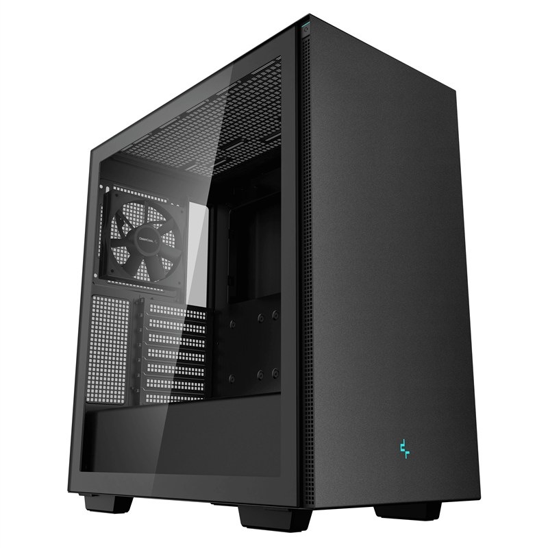 PC skriňa DeepCool CH510, čierna farba.