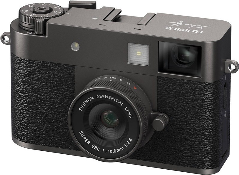 Kompaktný fotoaparát Fujifilm X half, čierna/sivá farba