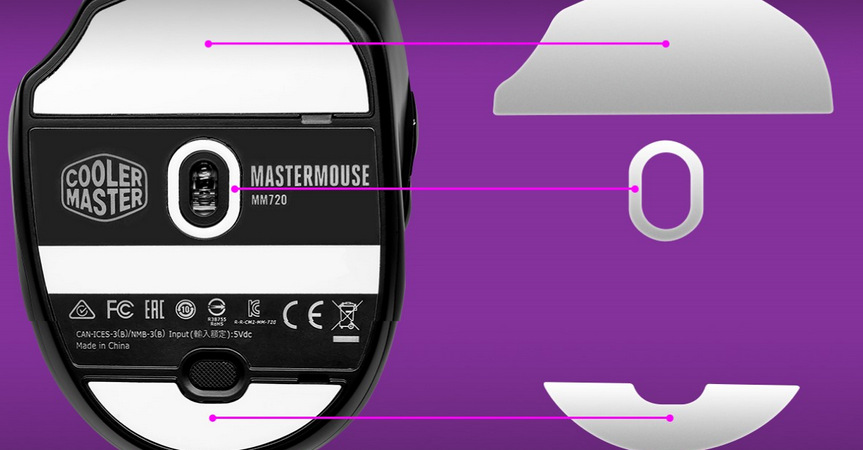 Myš Cooler Master MM720, matná čierna Myš Cooler Master MM720, matná čierna