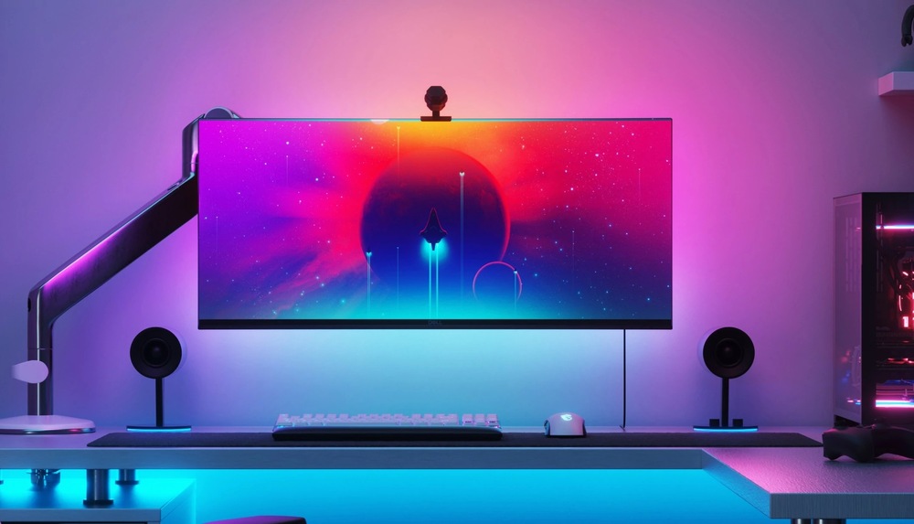 Sada Nanoleaf 4D Screen Mirror Kit kamera pre chytré LED pásky čierna Sada Nanoleaf 4D Screen Mirror Kit kamera pre chytré LED pásky čierna