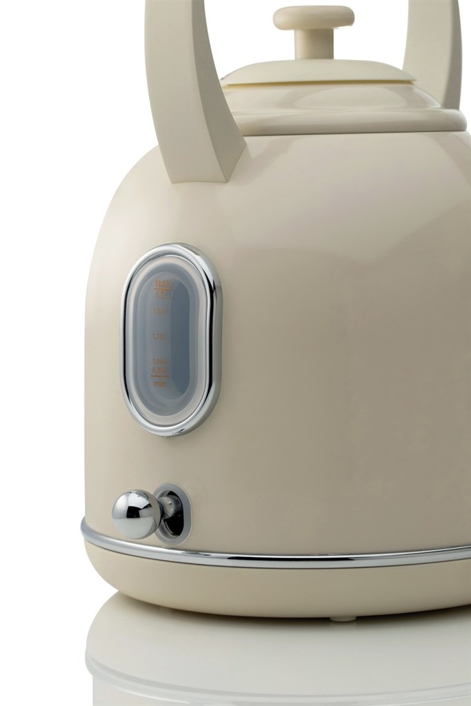 Rýchlovarná kanvica Gorenje K17CLIN, 1,7 l béžová Detail z boku kanvice Gorenje