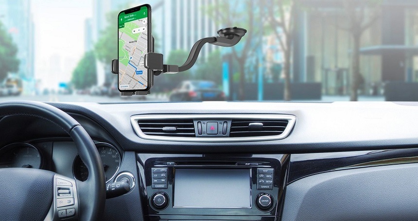 Držiak na mobil Celly Mount Flex Plus čierny Držák na mobil do auta Celly Mount Flex Plus