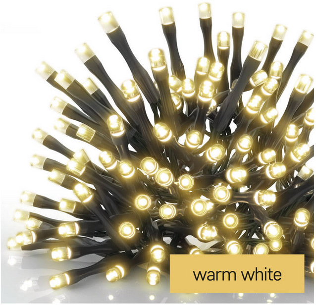 EMOS 100 LED Základná sada Standard - cencúle, 2,5 m, vonkajšie, teplá biela, časovač (D1CW02)