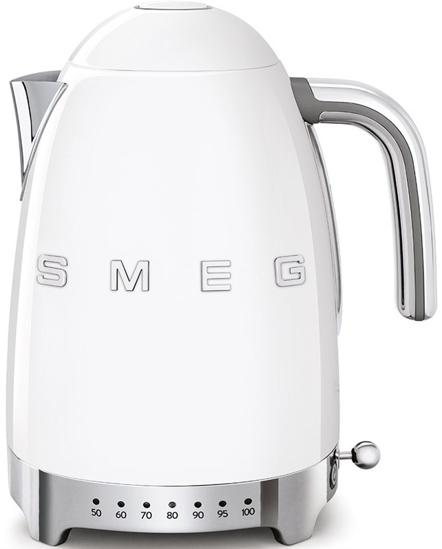 Rýchlovarná kanvica Smeg 50's Retro Style KLF04WHEU biela