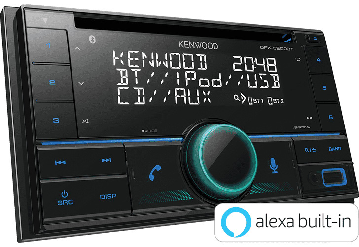 Autorádio s CD KENWOOD DPX-5200BT čierne
