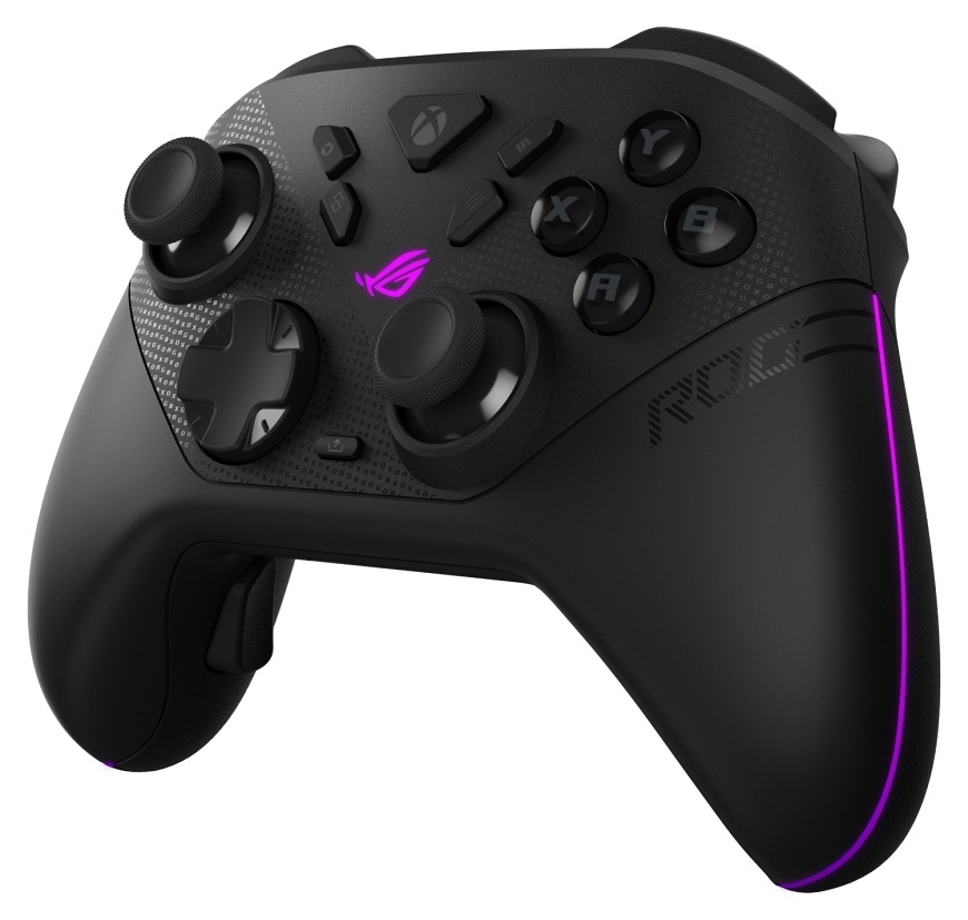 Gamepad Asus ROG Raikiri II Xbox čierny Gamepad Asus ROG Raikiri II Xbox s RGB podsvietením a asymetrickými páčkami