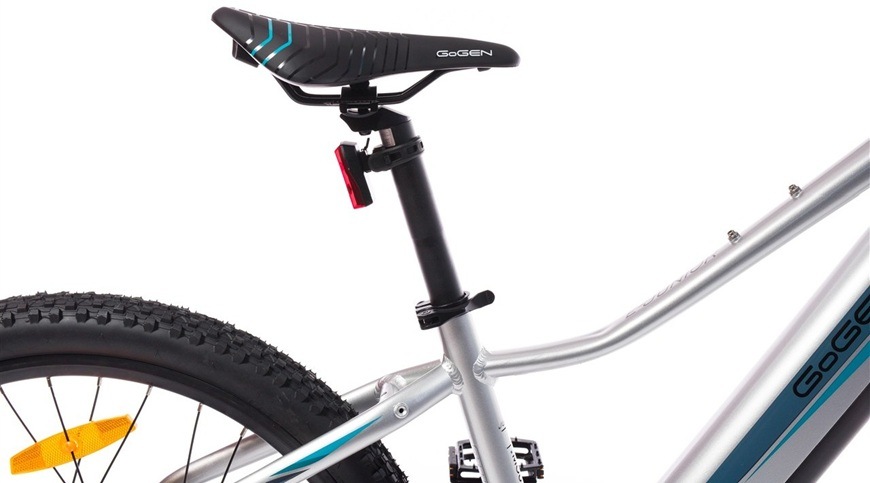 Detail obrázku elektrobicykla.