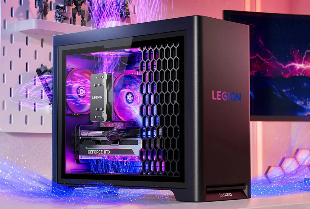 Herný počítač Lenovo Legion T5 30AGB10 + Game Pass predplatné na 3 mesiace čierny Lenovo Legion T5 30AGB10 sa opiera o prepracované chladenie Lenovo Coldfront