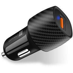 Adaptér do auta Connect IT InCarz QC 3.0, USB (CCC-5012-CA) černý