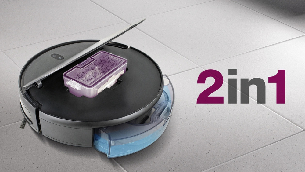 Robotický vysávač Salente RTX-R2 čierny