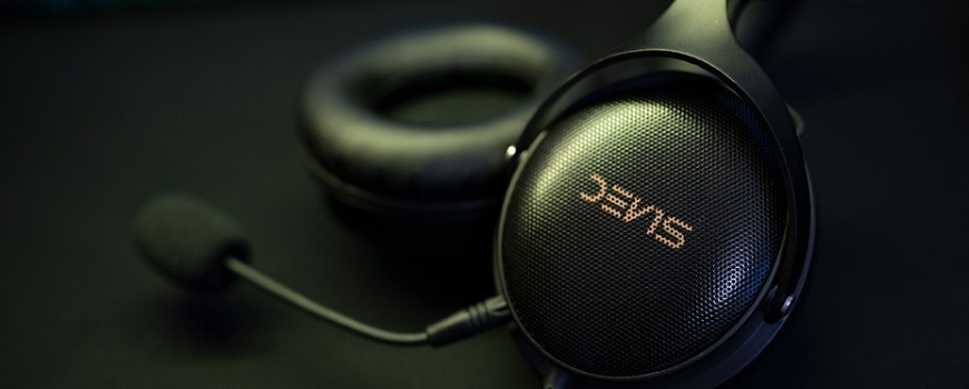 Headset DEV1S Soundhack V2 čierny Soundhack DEV1S V2, čierna