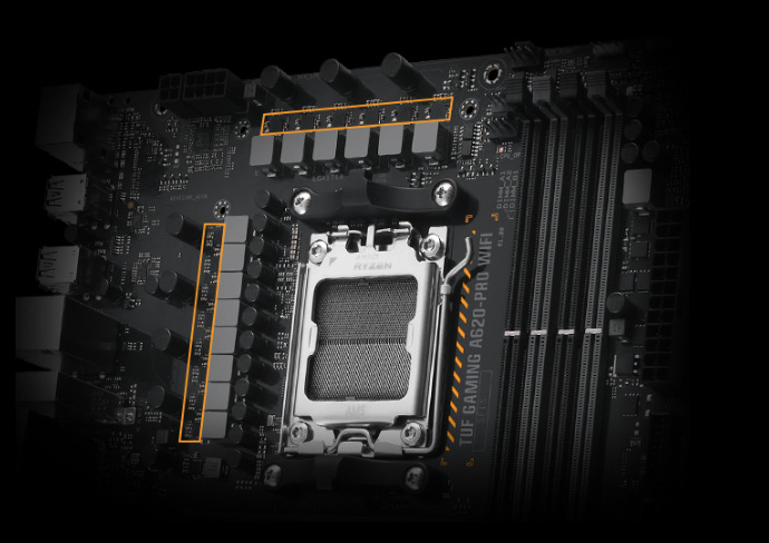 Základná doska Asus TUF Gaming A620-PRO WIFI Základná doska Asus TUF Gaming A620-PRO WIFI