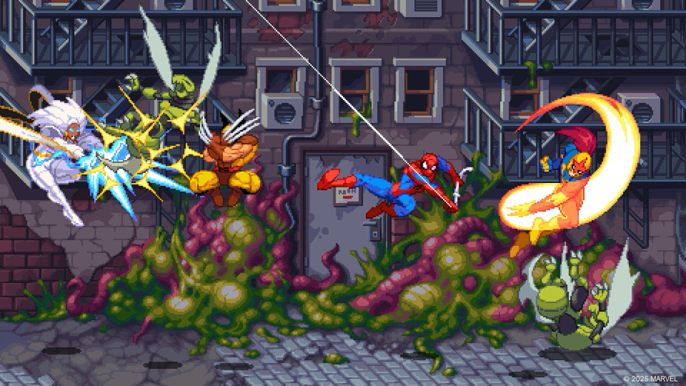 Hra U&I Entertainment Switch Marvel Cosmic Invasion boss fight
