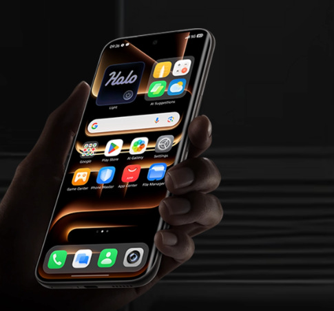 Mobilný telefón Infinix Note Edge 8 GB / 256 GB čierny Infinix Note Edge sa opiera o zaoblený 1,5K displej