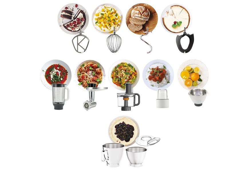 Kuchynský robot KENWOOD Titanium Chef Baker XL KVL85.704SI strieborný Food Processor