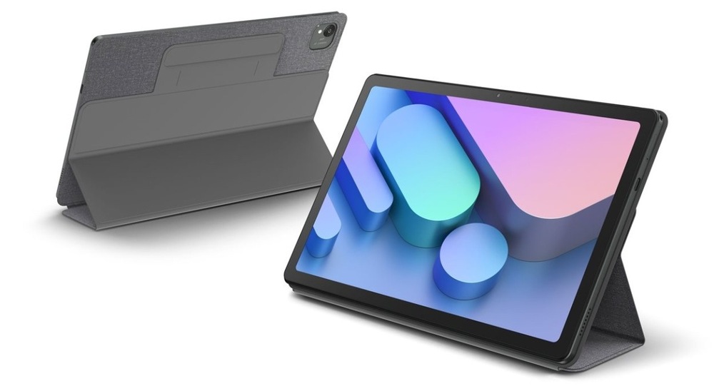 Tablet Acer Iconia V11 (V11-21M-8420) 8 GB / 256 GB + flipové puzdro zelený Dva dotykové tablety Acer Iconia V11 (V11-21M-8420) na stojane