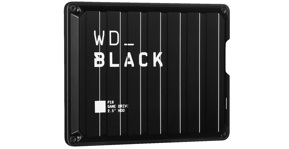 Externý pevný disk Western Digital Black P10 Game Drive 4TB čierny