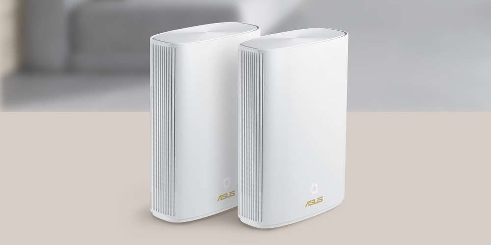 Kompletný Wi-Fi systém Asus ZenWiFi XP4 (2-pack) biely ASUS ZenWiFi AX Hybrid (XP4)
