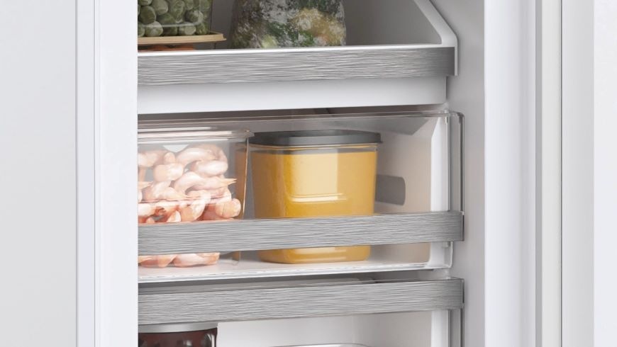 Chladnička s mrazničkou Hoover H-FRIDGE 300 HOBT5518DW Chladnička s mrazničkou Hoover H-FRIDGE 300 HOBT5518DW