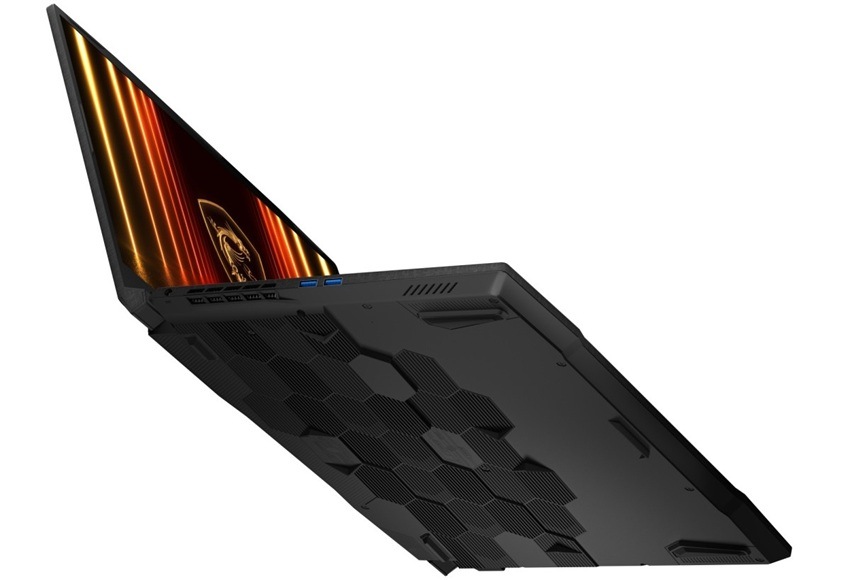 Notebook MSI Katana 17 HX B14WEK-267CZ čierny Detail obrázku notebooku.