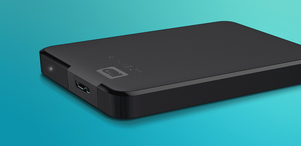 Externý pevný disk Western Digital Elements Portable SE 2TB čierny